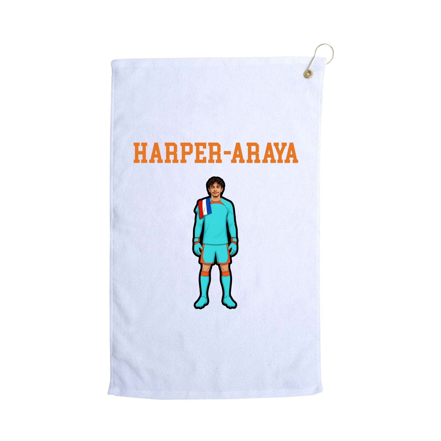 Golf Towel — Shirsey in White