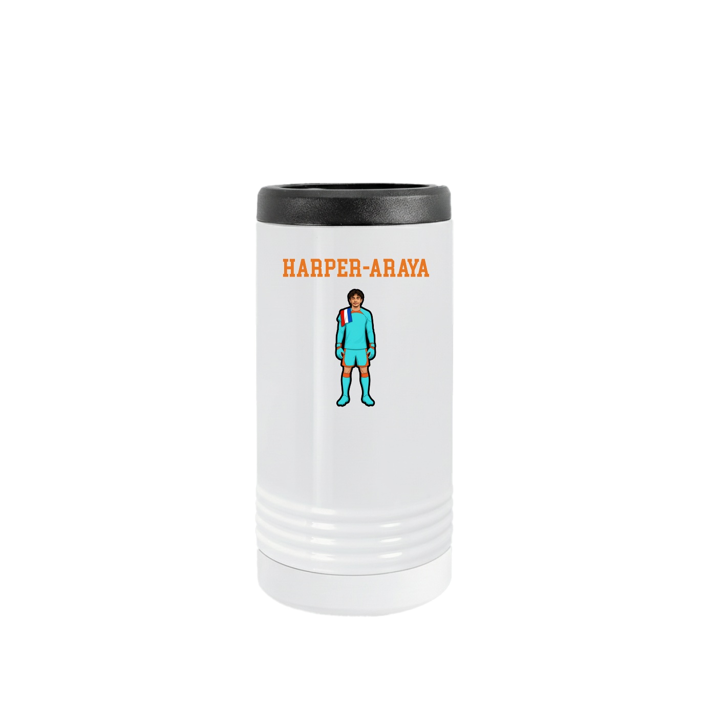 Slim Beverage Holder — Shirsey in White