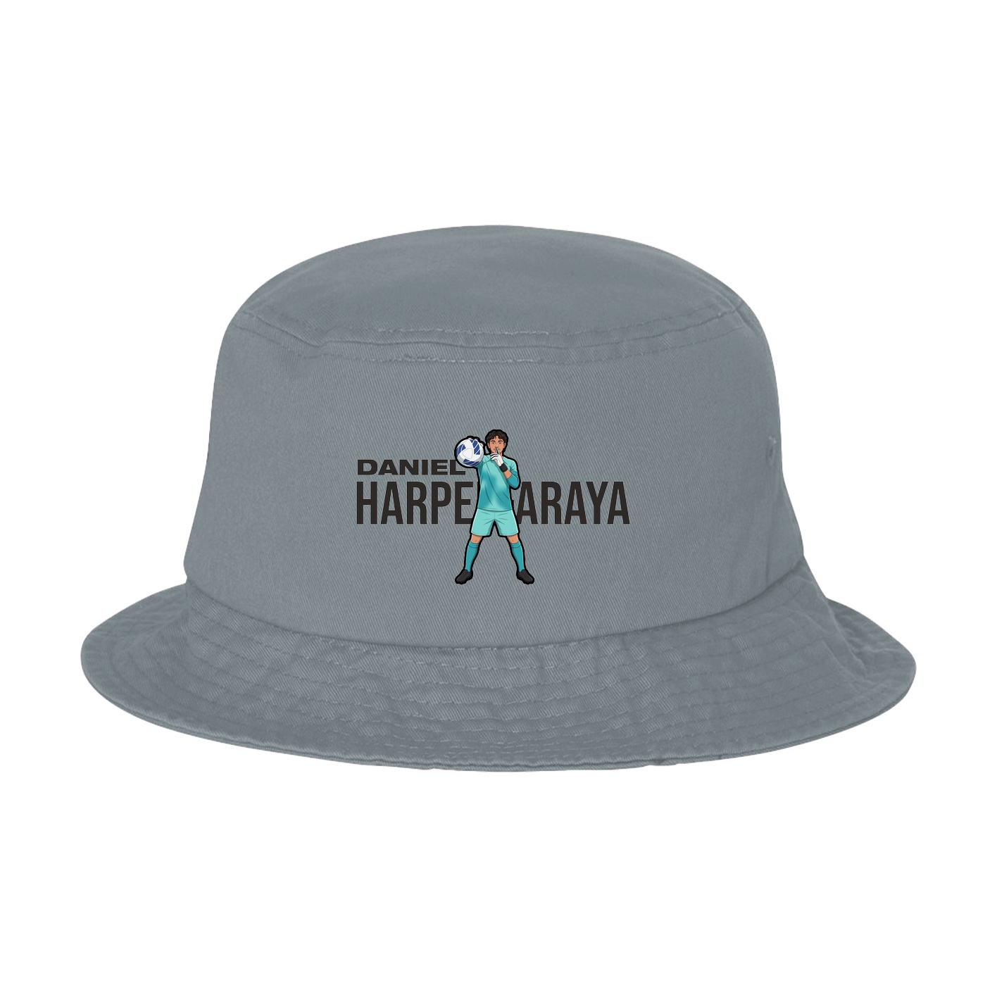 Bucket Cap — Player Name in Grey