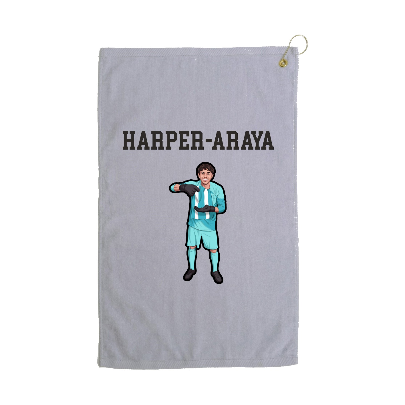 Golf Towel — Shirsey in Grey