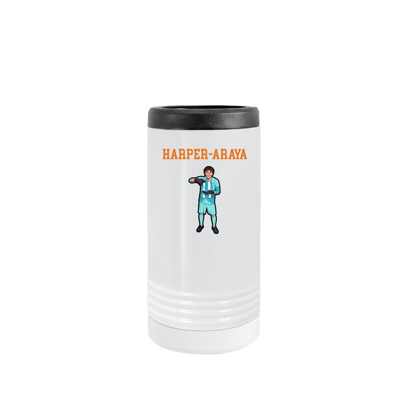 Slim Beverage Holder — Shirsey in White