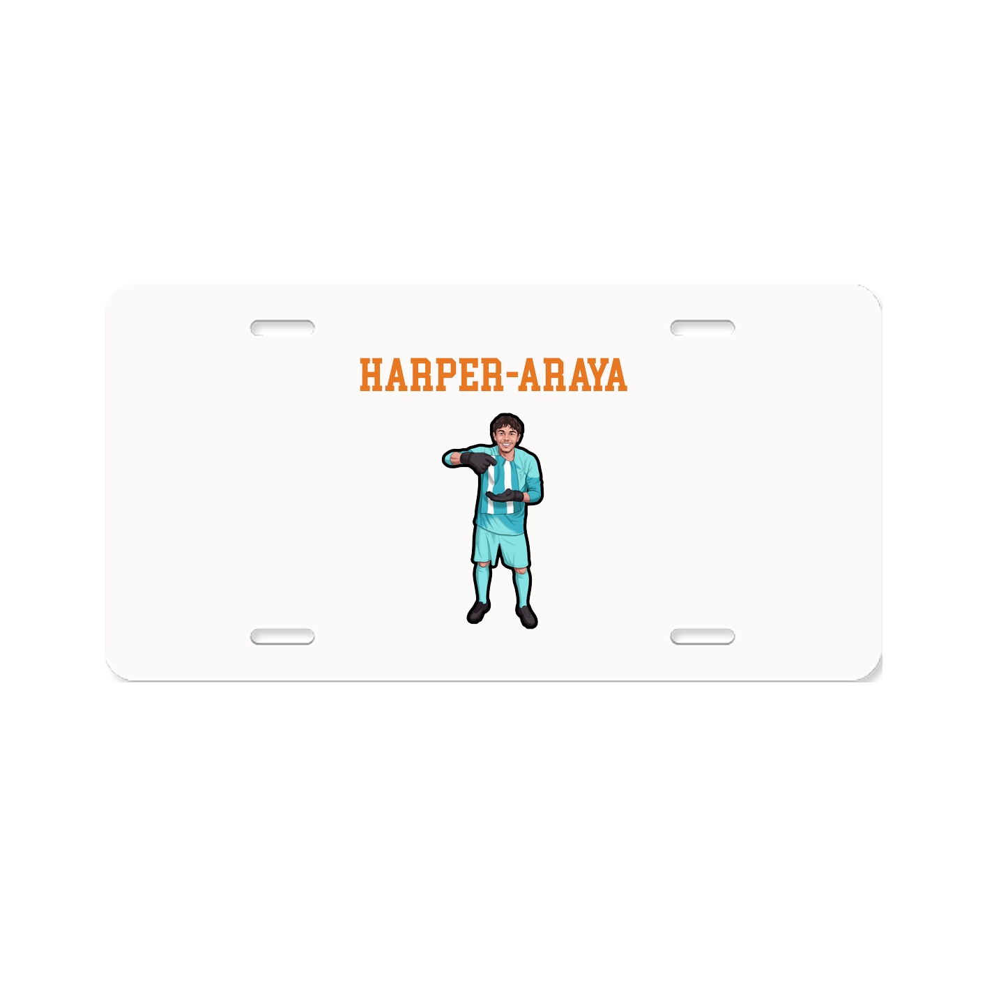 License Plate — Shirsey in Classic