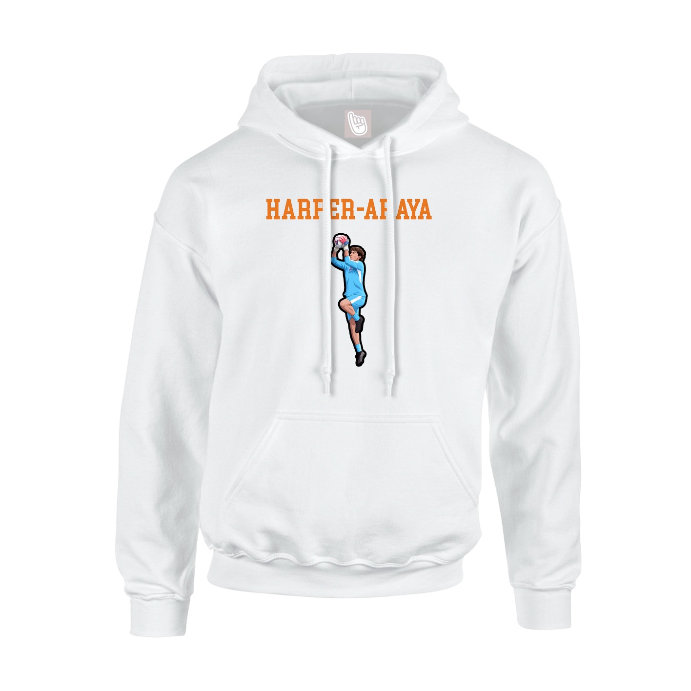 Hoodie — Shirsey in White