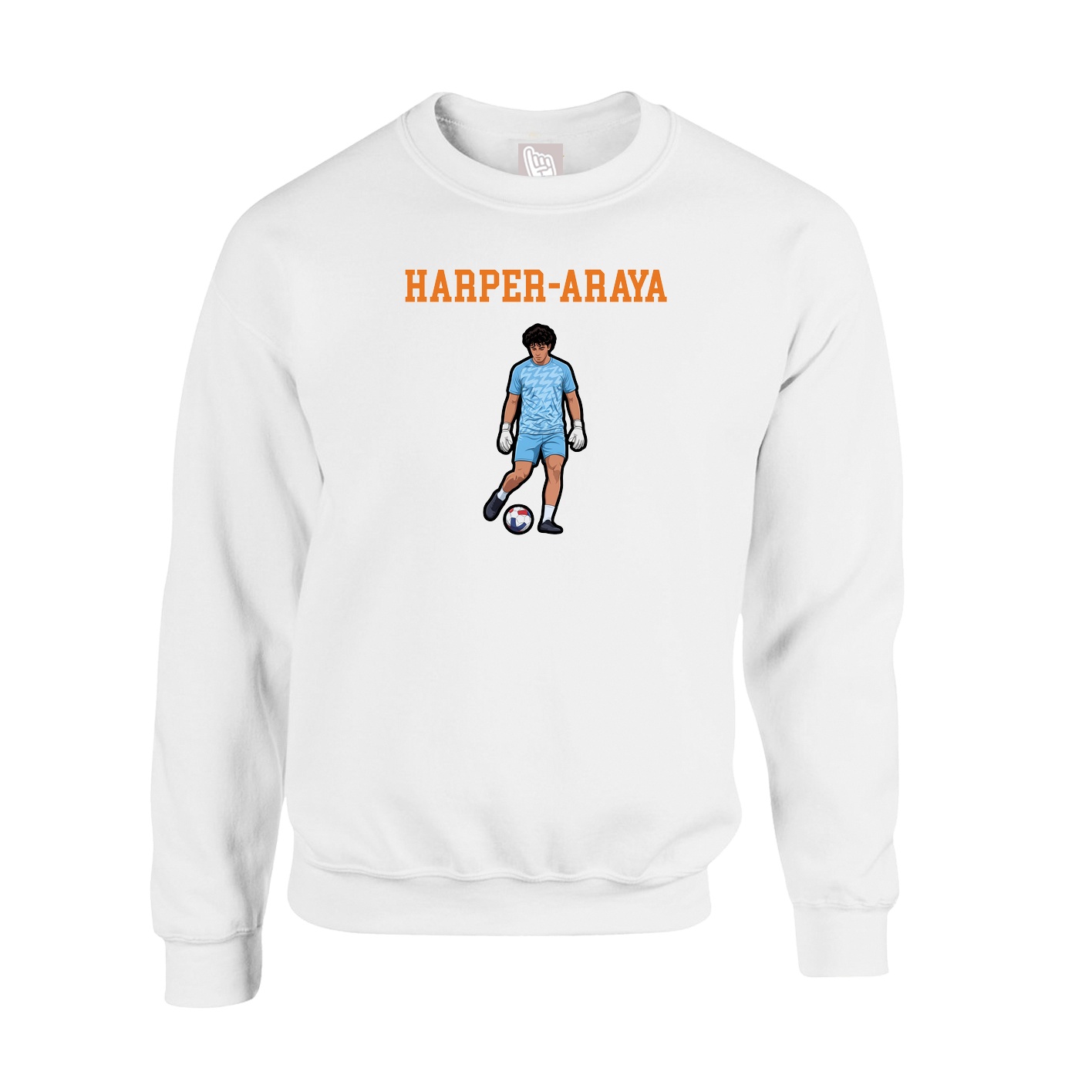 Fleece Crew — Shirsey in White