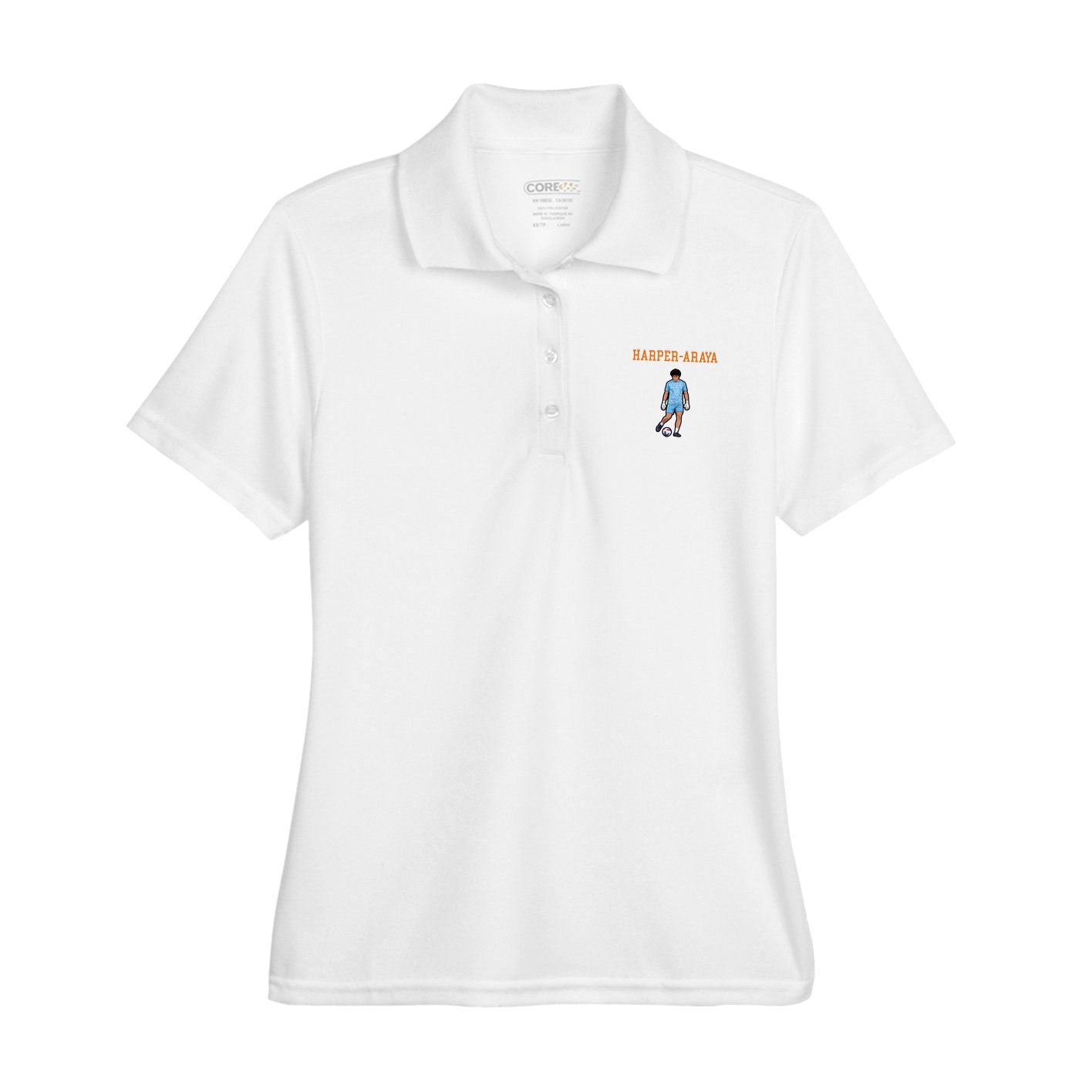 Womens Performance Polo — Shirsey in White
