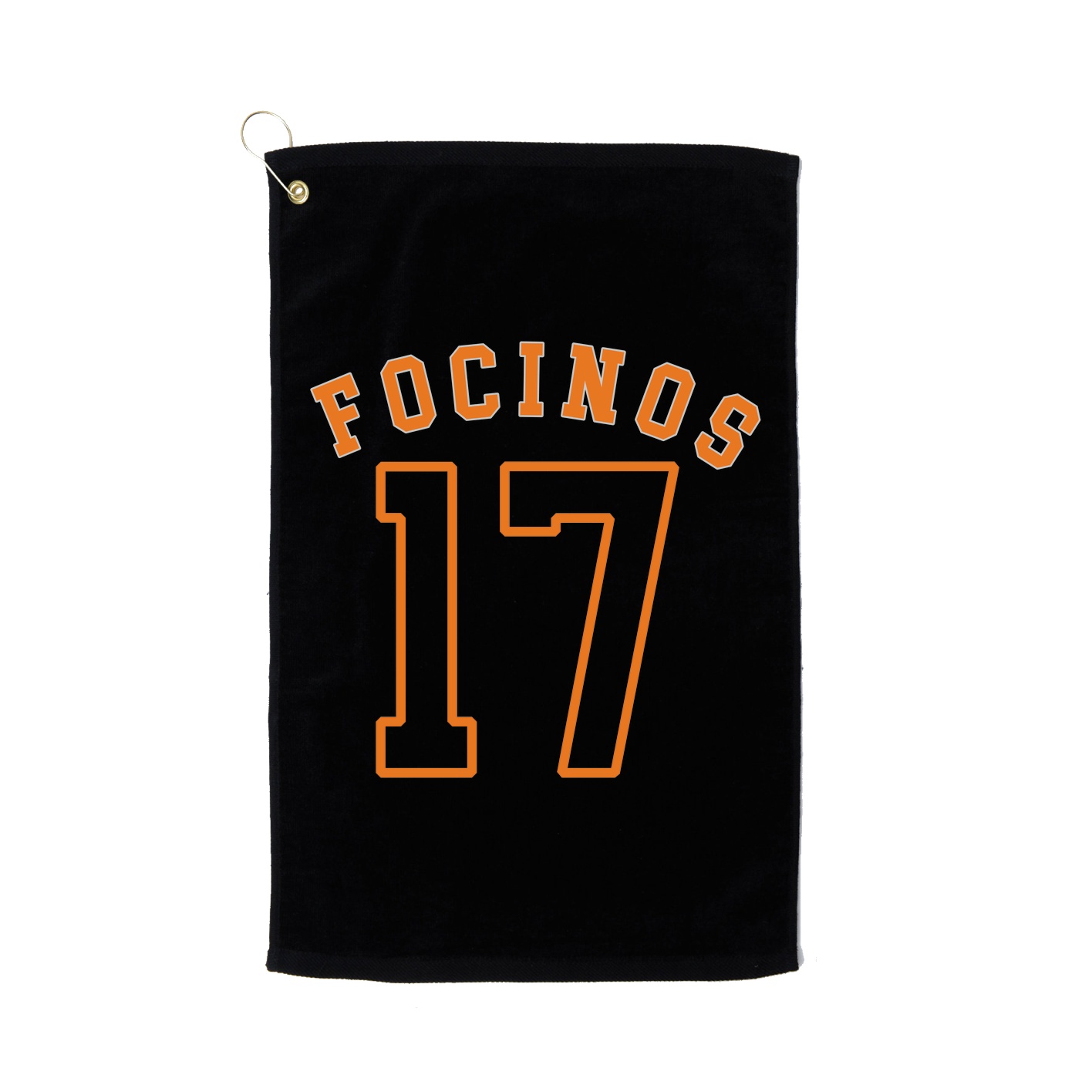 Golf Towel — Shirsey Arch in Black