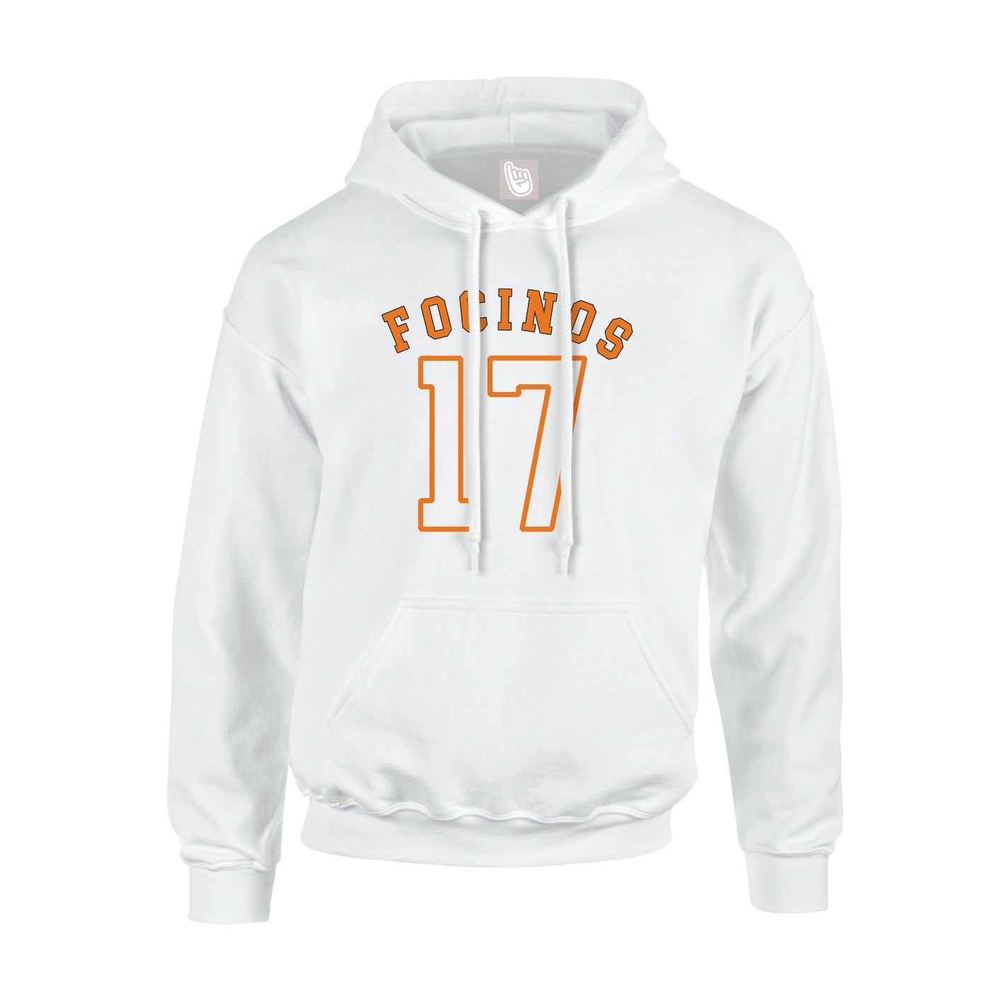 Youth Hoodie — Shirsey Arch in White