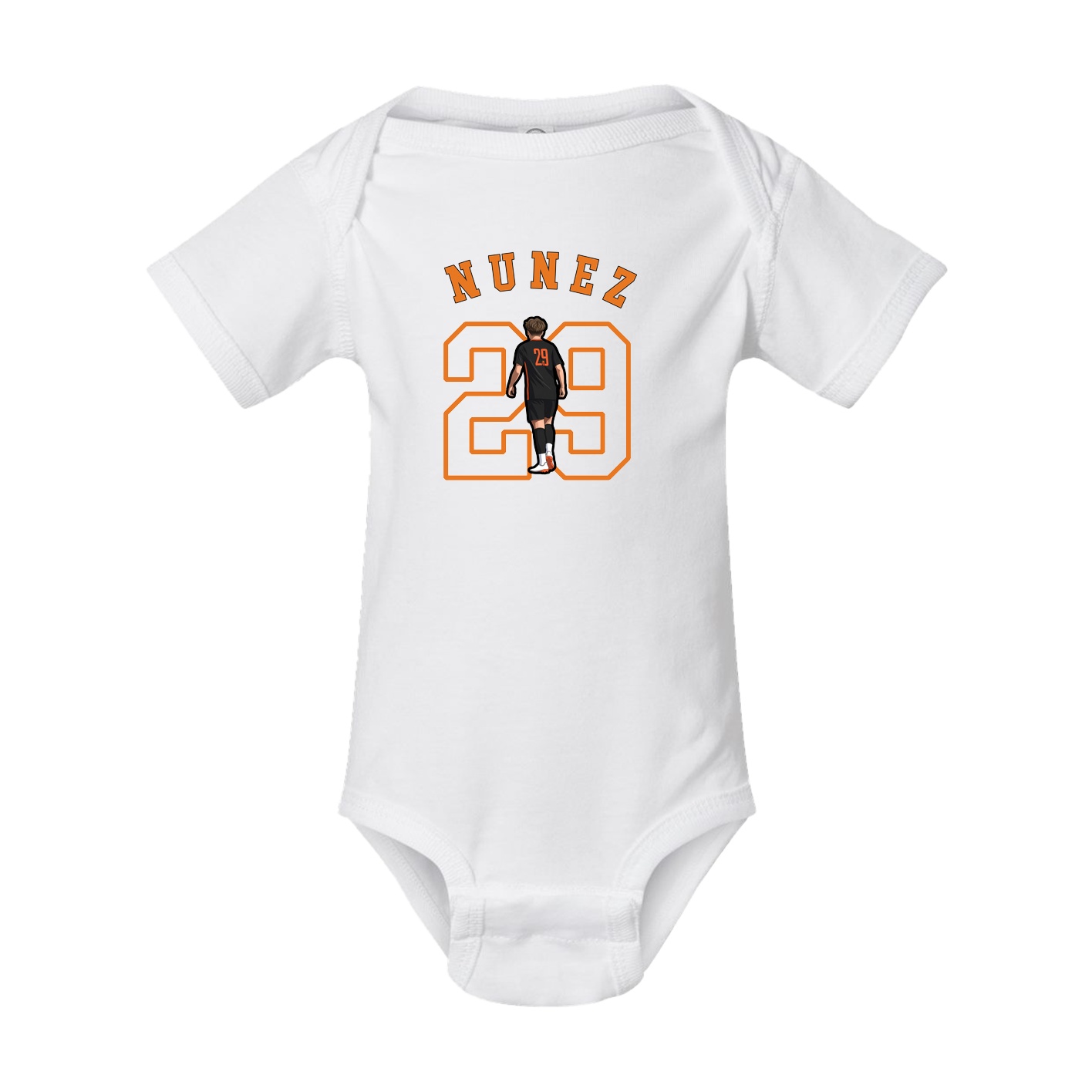 Baby Onesie — Shirsey Arch in White