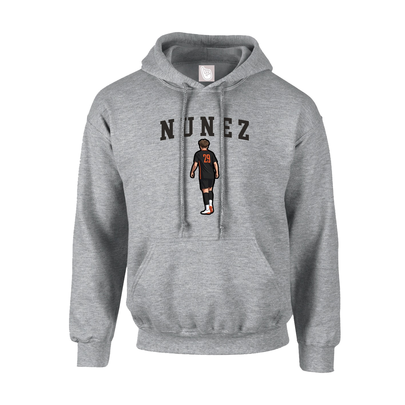 Hoodie — Shirsey in Grey