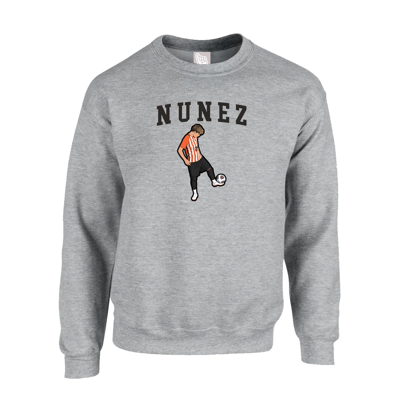 Fleece Crew — Shirsey in Grey