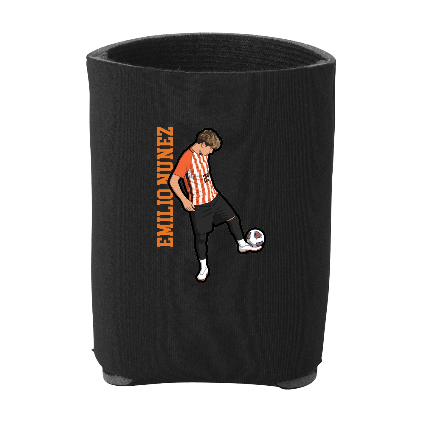 Can Holder — Name Vertical in Black