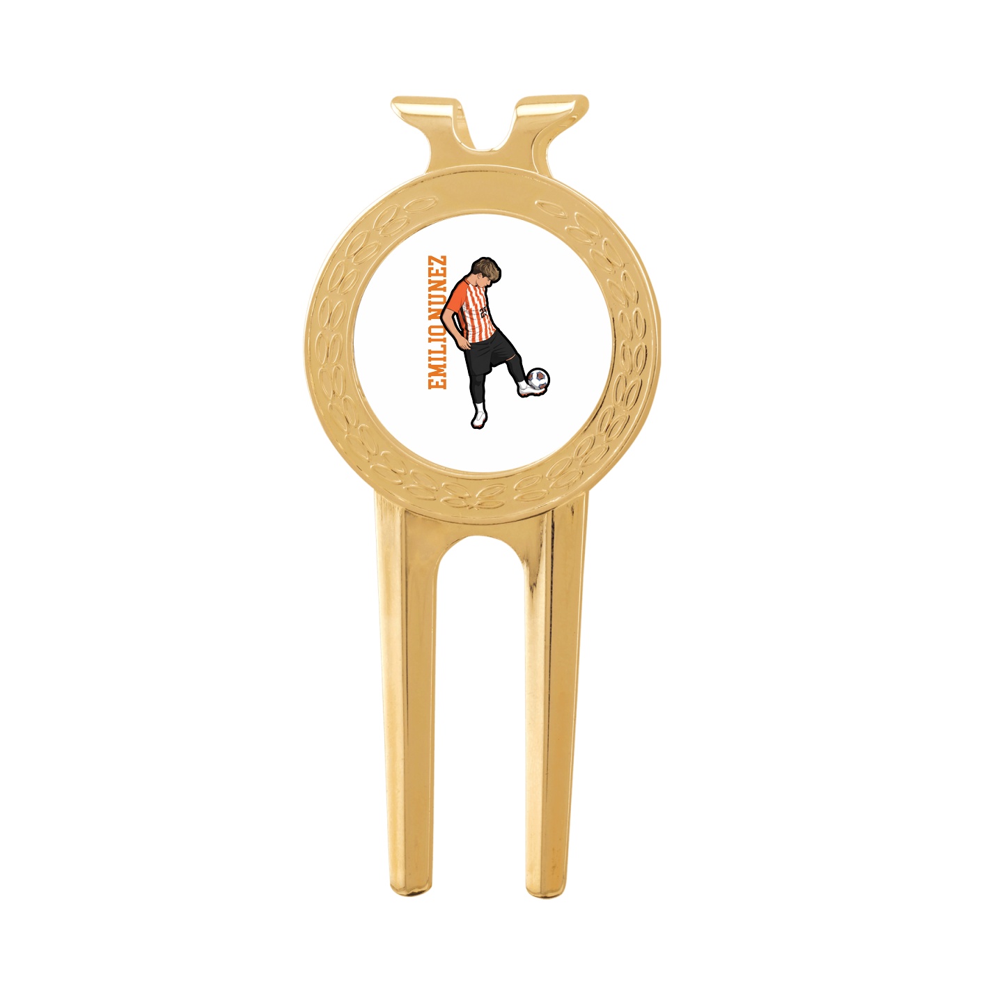 Divot Tool with Ball Marker — Name Vertical in Classic