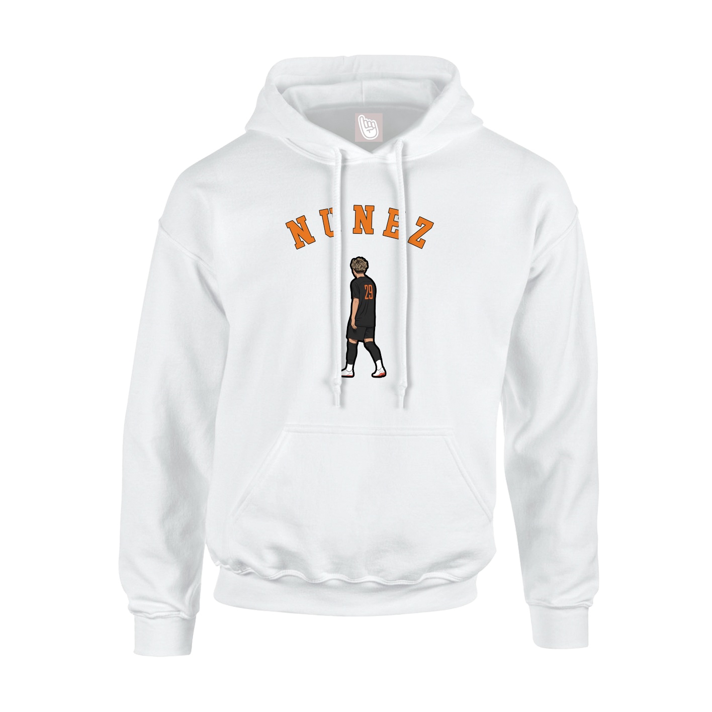 Hoodie — Shirsey Arch in White