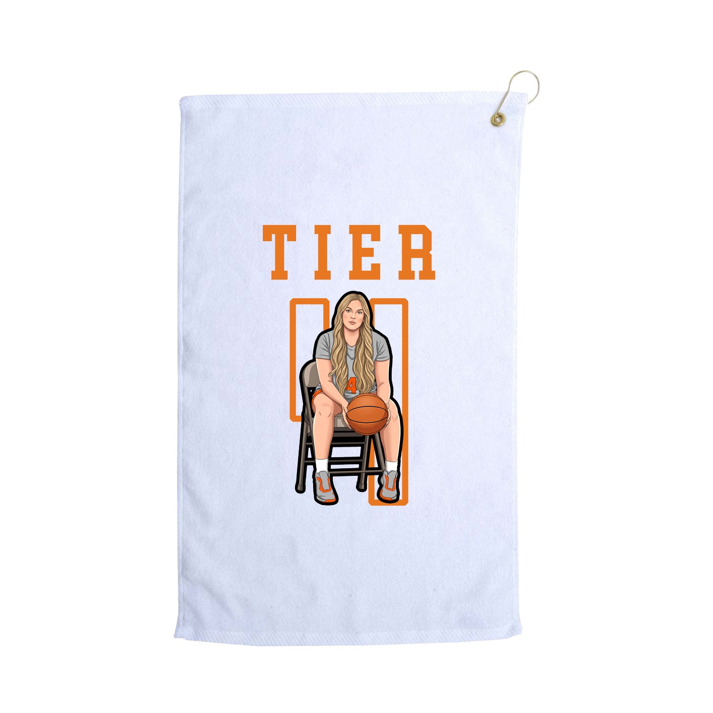 Golf Towel — Shirsey in White