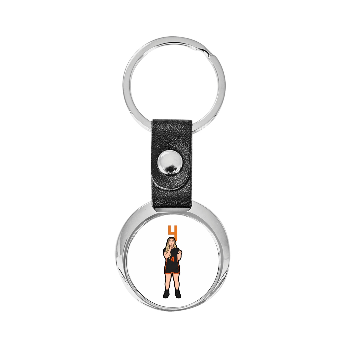 Key Chain — Number Top in Classic