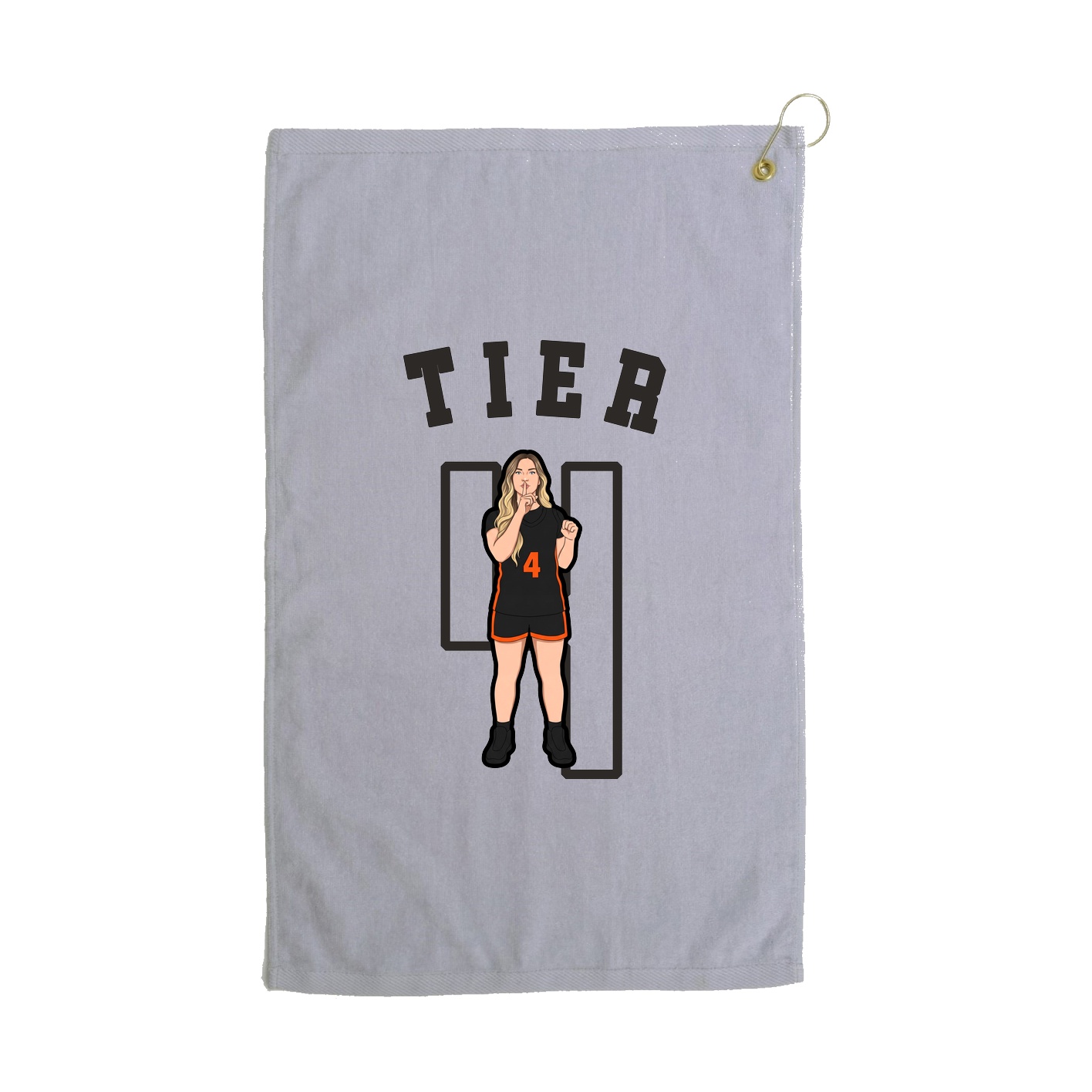 Golf Towel — Shirsey Arch in Grey