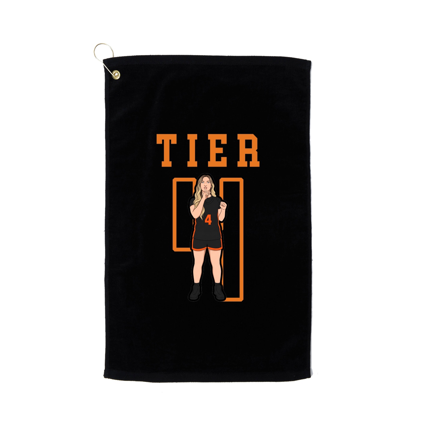 Golf Towel — Shirsey in Black