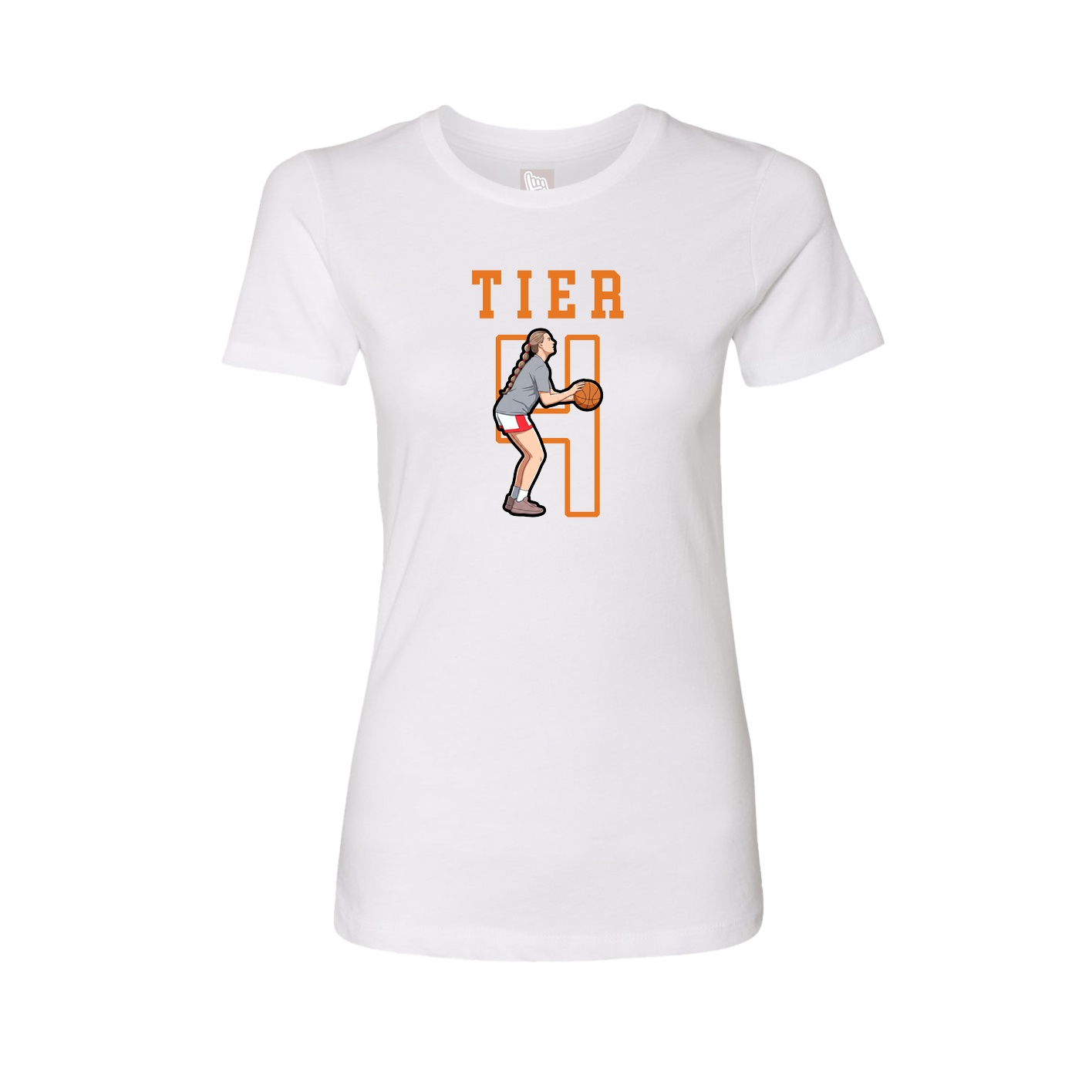 Fitted Women's Tee — Shirsey in White