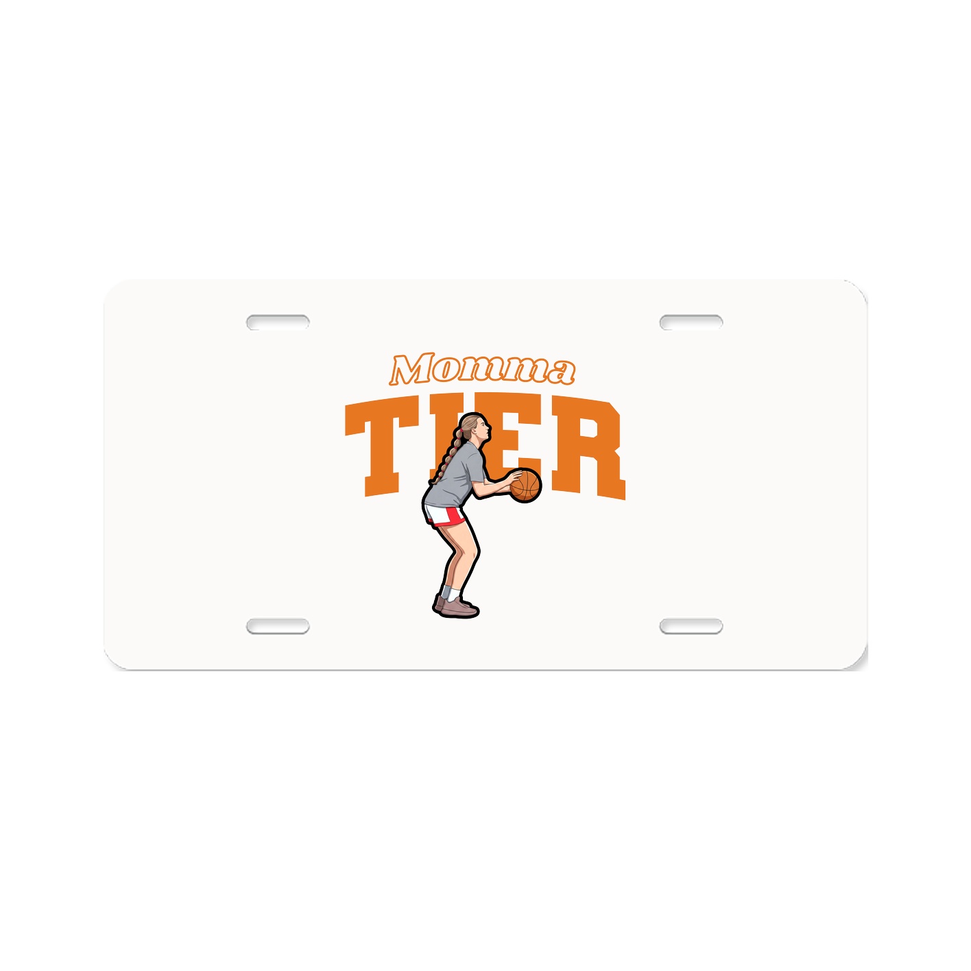 License Plate — Mothers Day Block in Classic