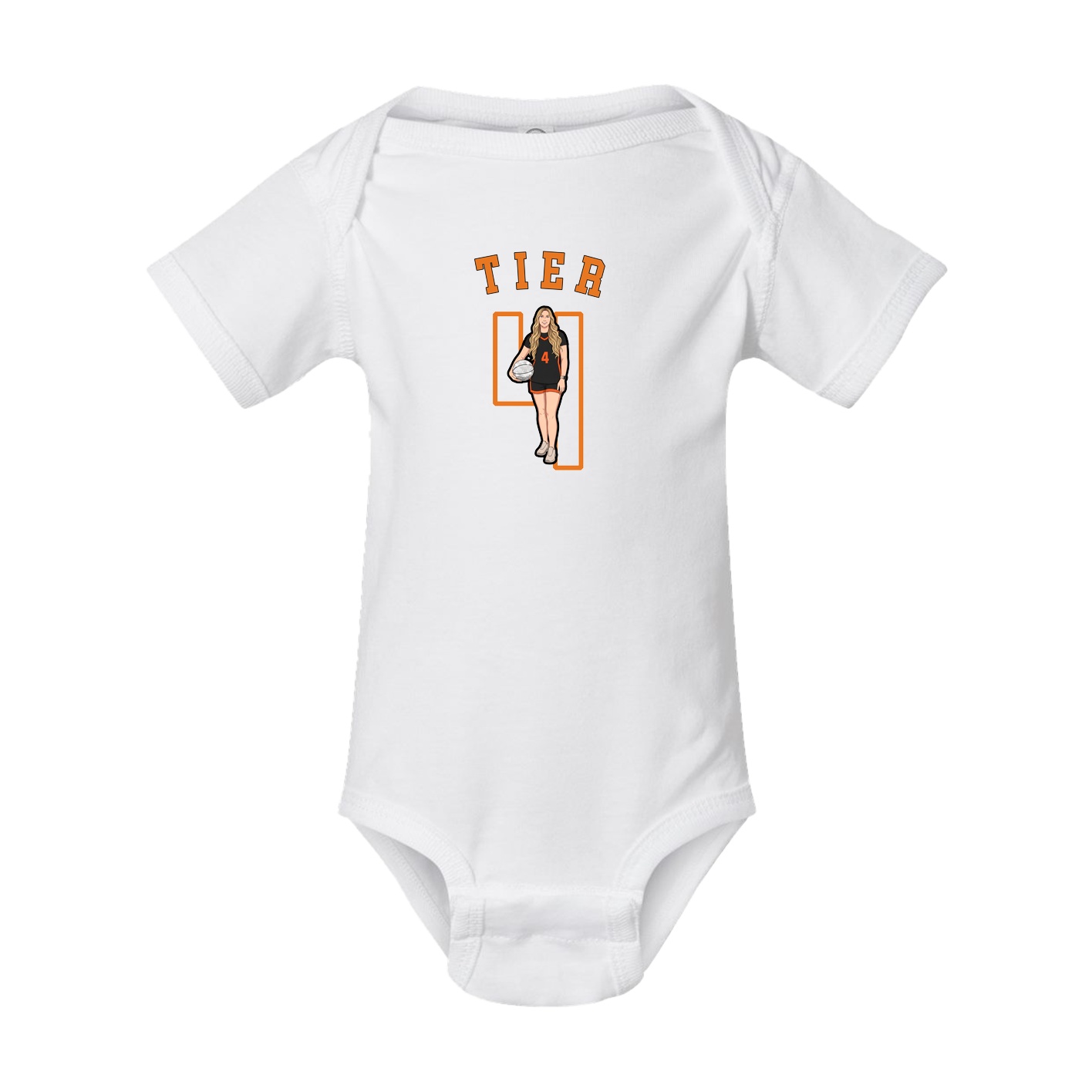 Baby Onesie — Shirsey Arch in White