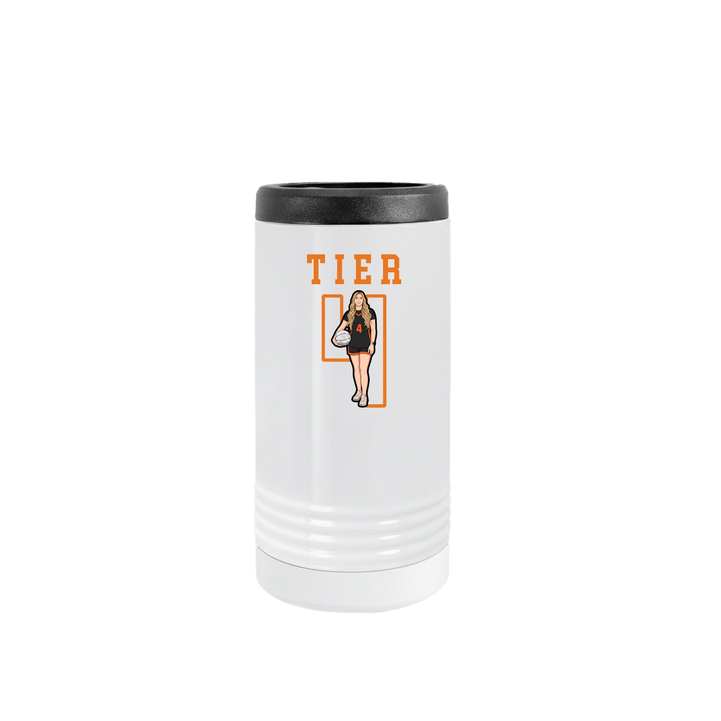 Slim Beverage Holder — Shirsey in White