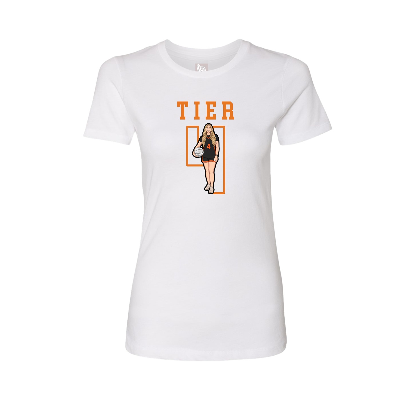Fitted Women's Tee — Shirsey in White