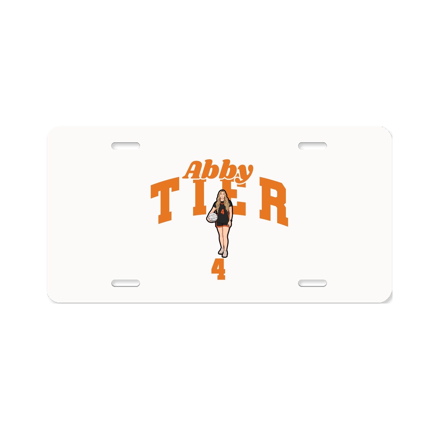 License Plate — Signature Arch in Classic