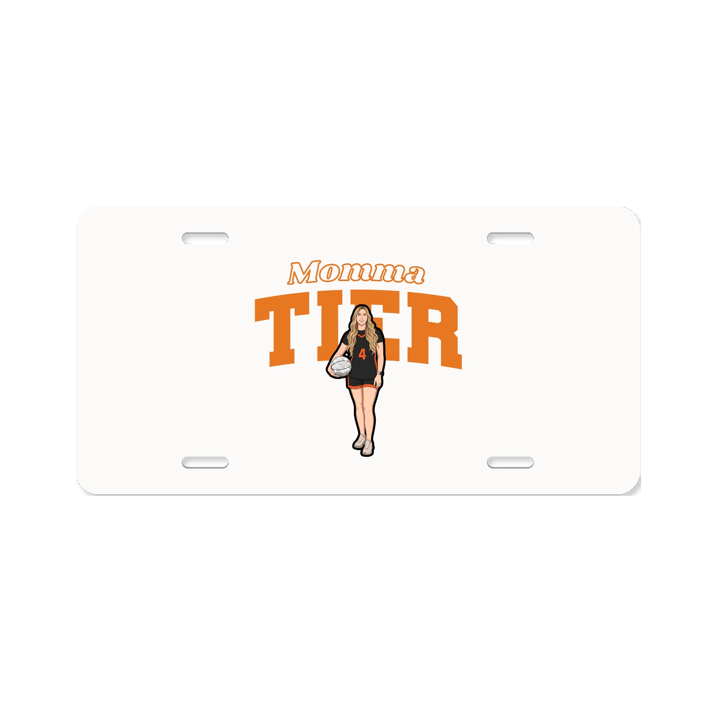 License Plate — Mothers Day Block in Classic