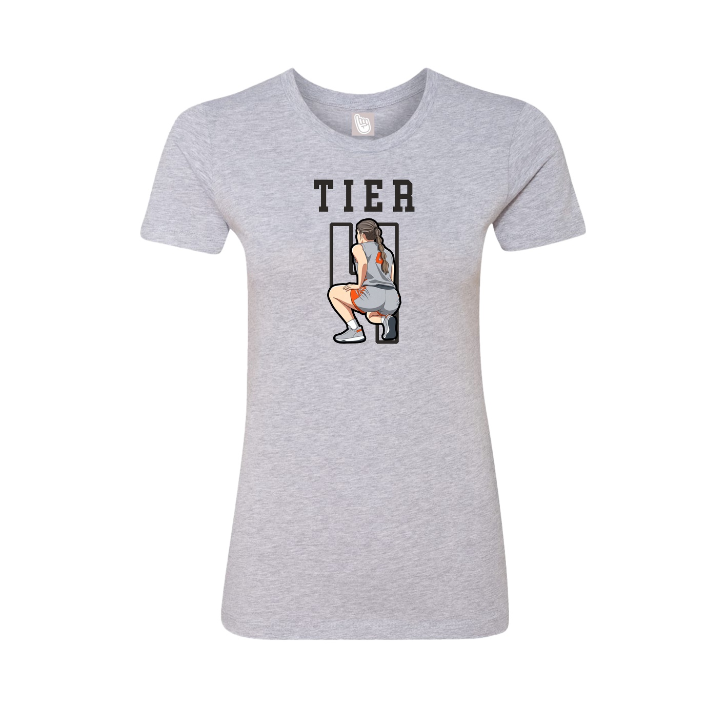 Womens Tee — Shirsey in Grey