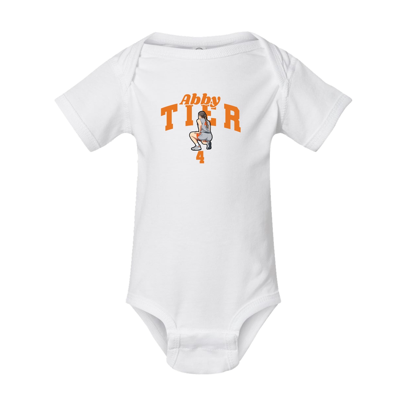 Baby Onesie — Signature Arch in White
