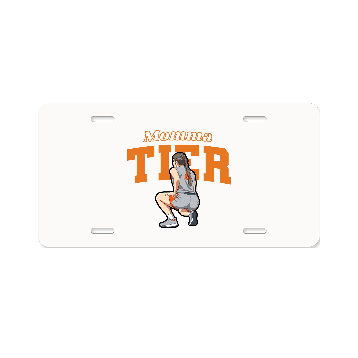 License Plate — Mothers Day Block in Classic