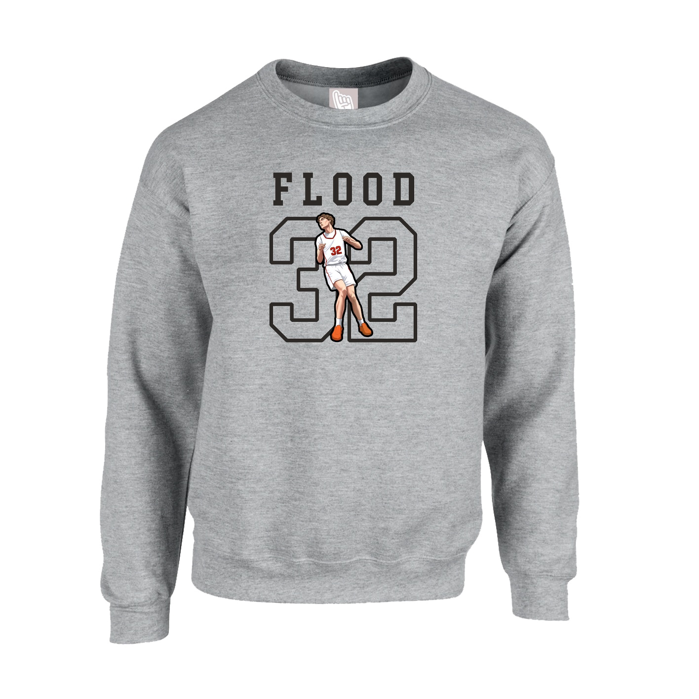 Fleece Crew — Shirsey in Grey