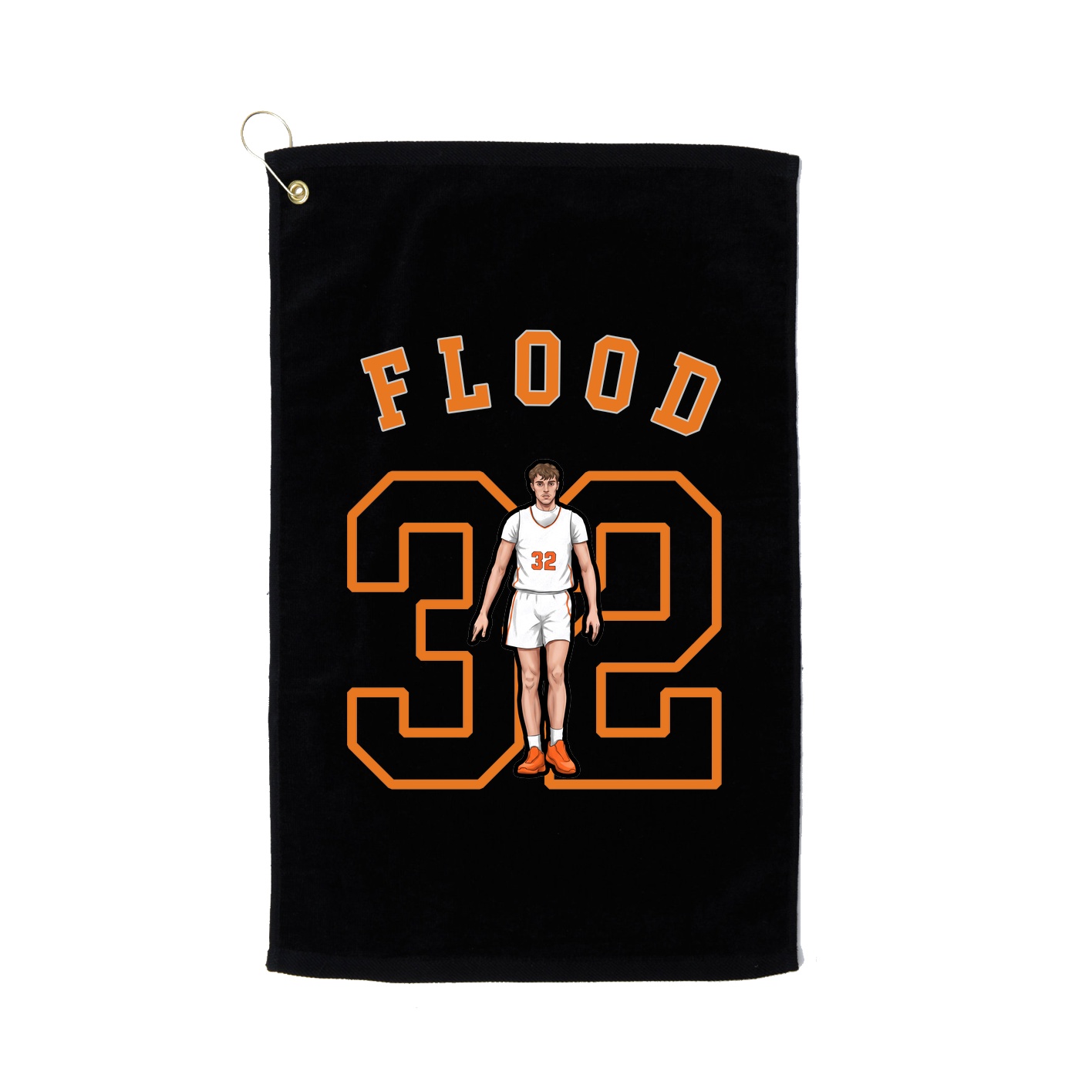 Golf Towel — Shirsey Arch in Black