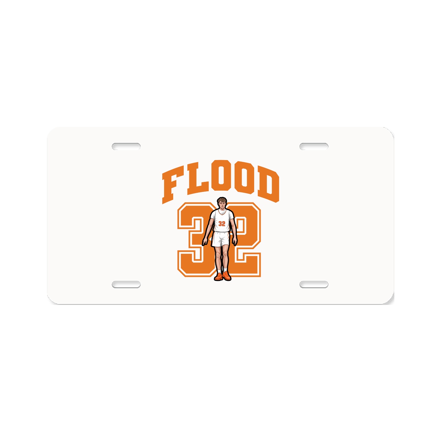 License Plate — Number in Classic
