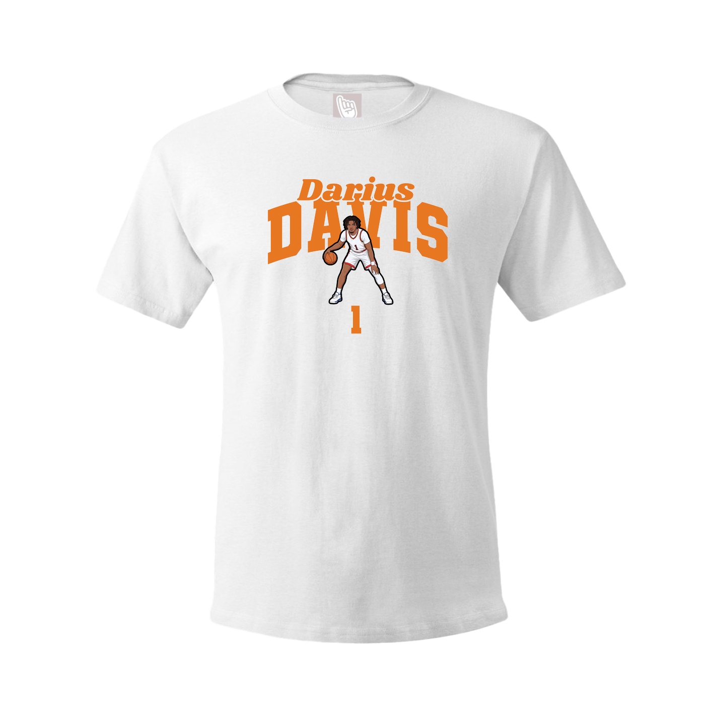 Youth Tee — Signature Arch in White