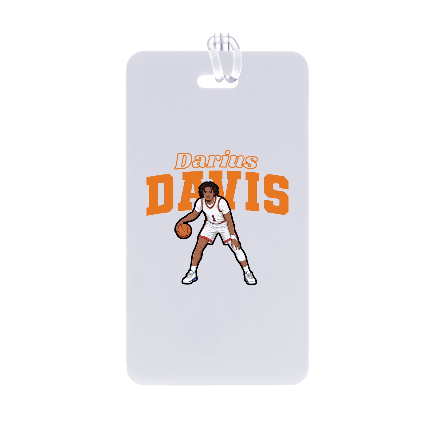 Bag Tag — Name Arch in Classic