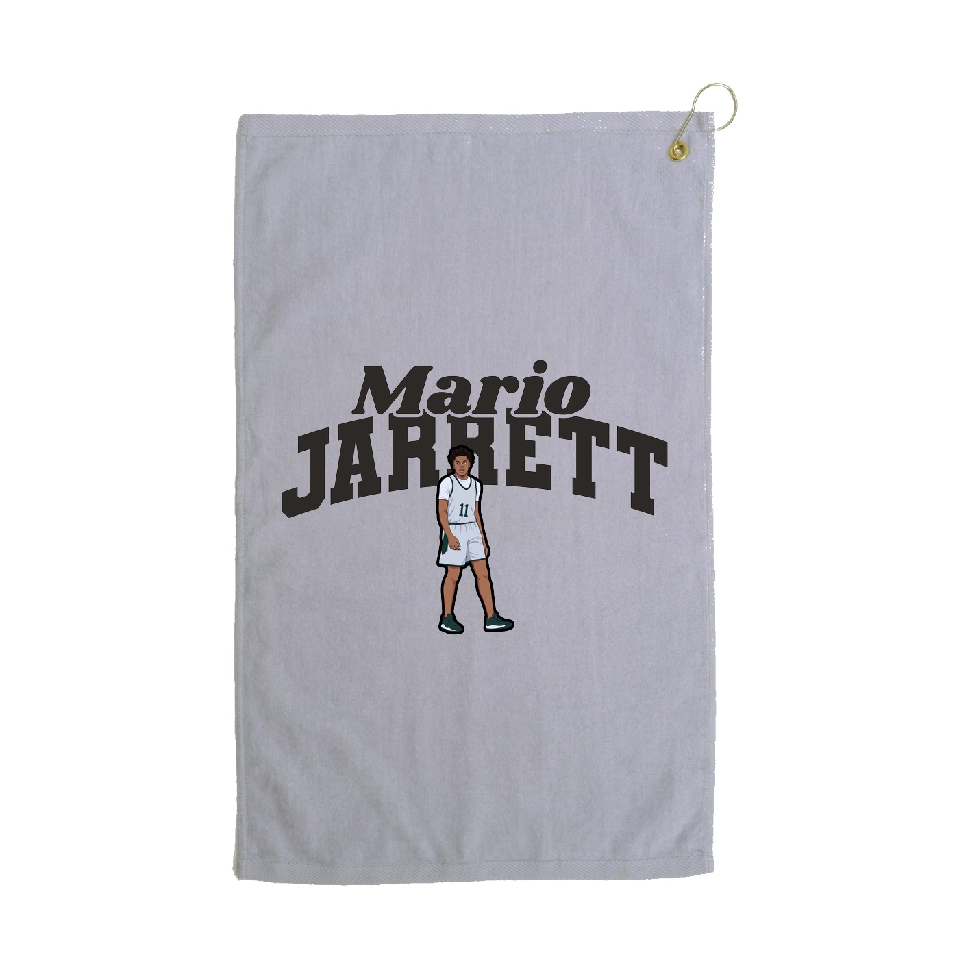 Golf Towel — Signature Arch in Grey