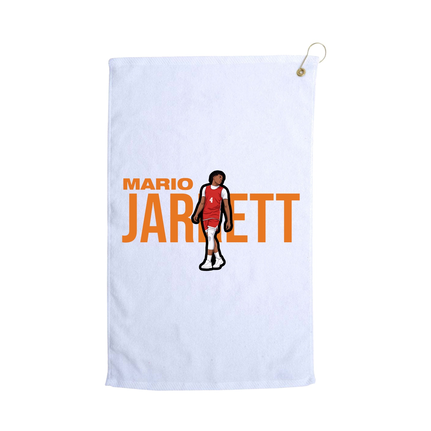 Golf Towel — Player Name in White