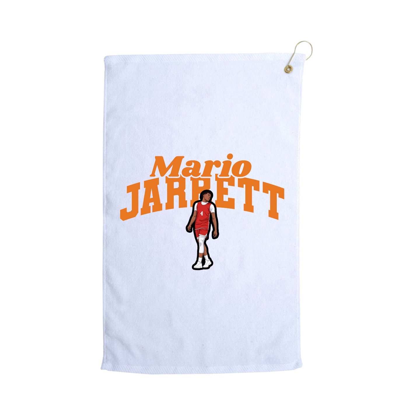 Golf Towel — Signature Arch in White
