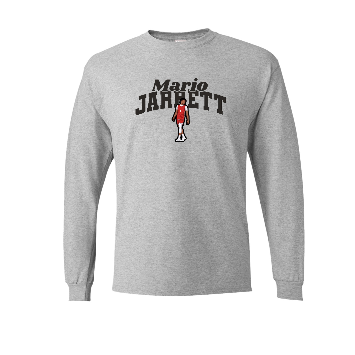 Long Sleeve Tee — Signature Arch in Grey