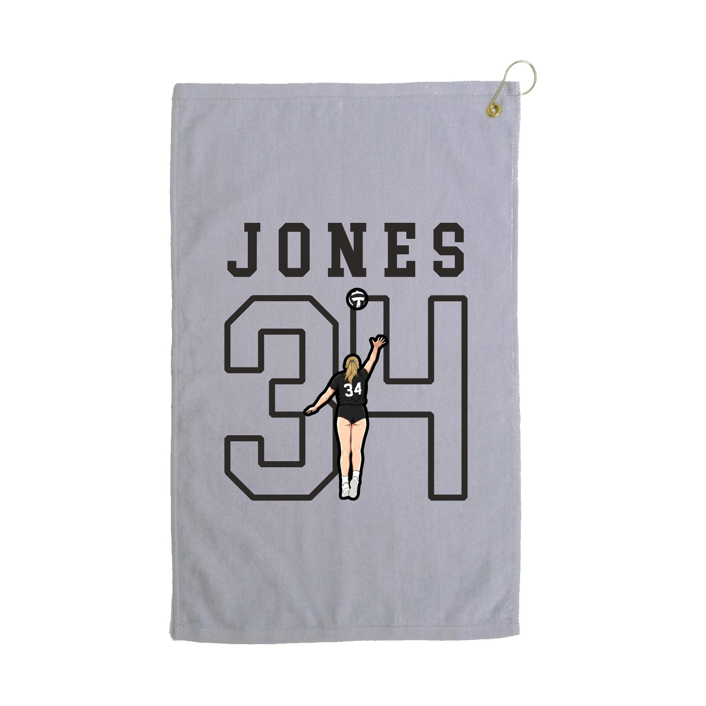 Golf Towel — Shirsey in Grey
