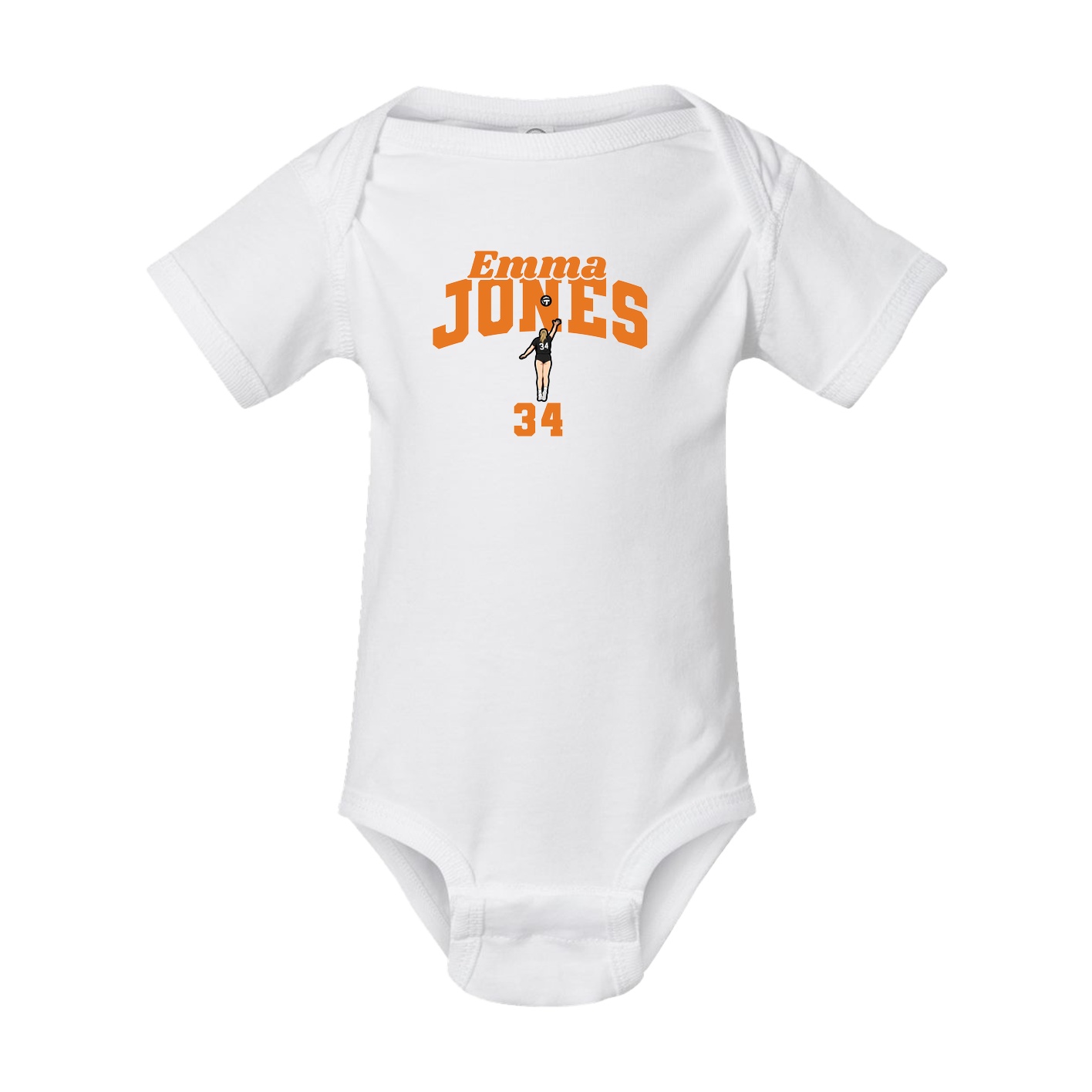 Baby Onesie — Signature Arch in White