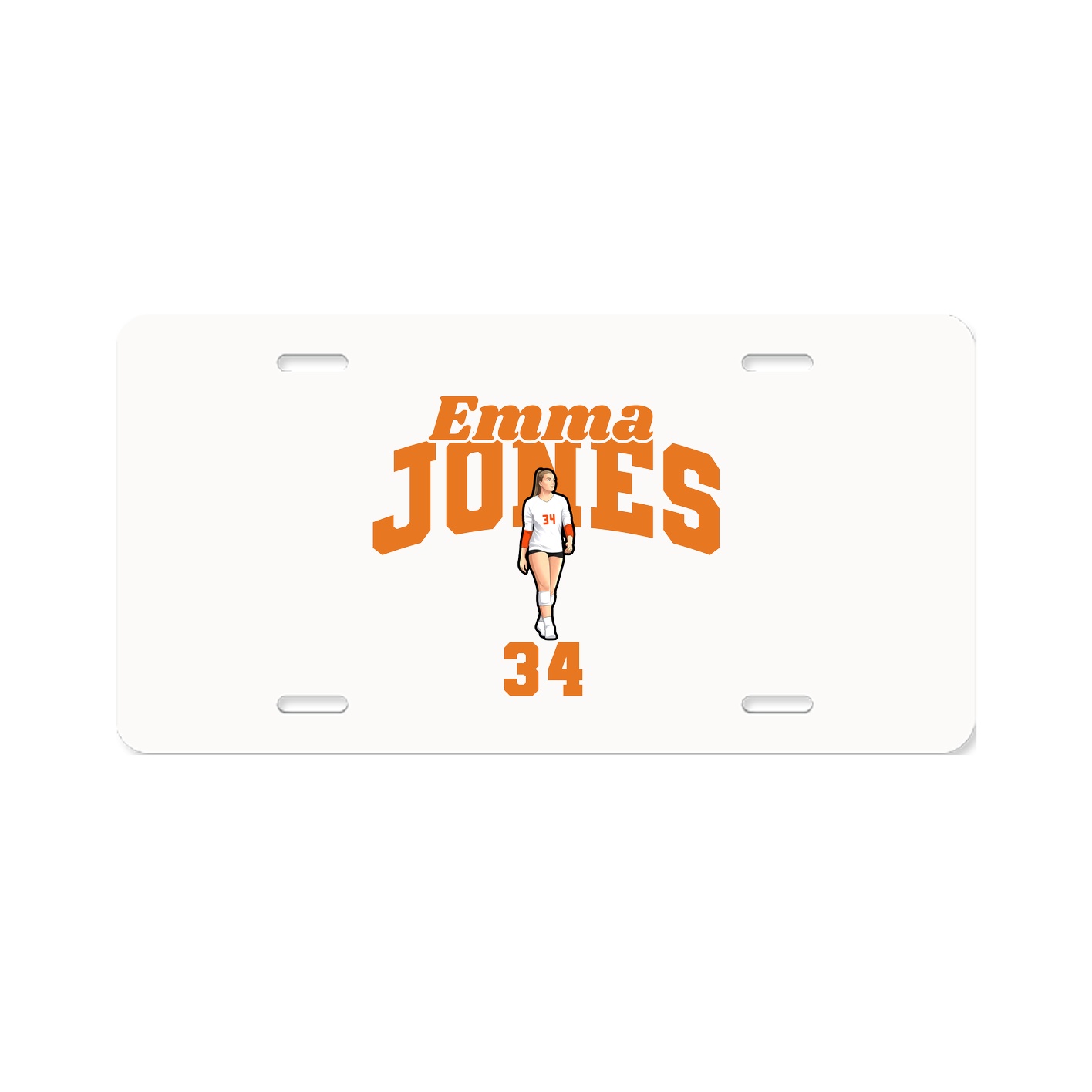 License Plate — Signature Arch in Classic