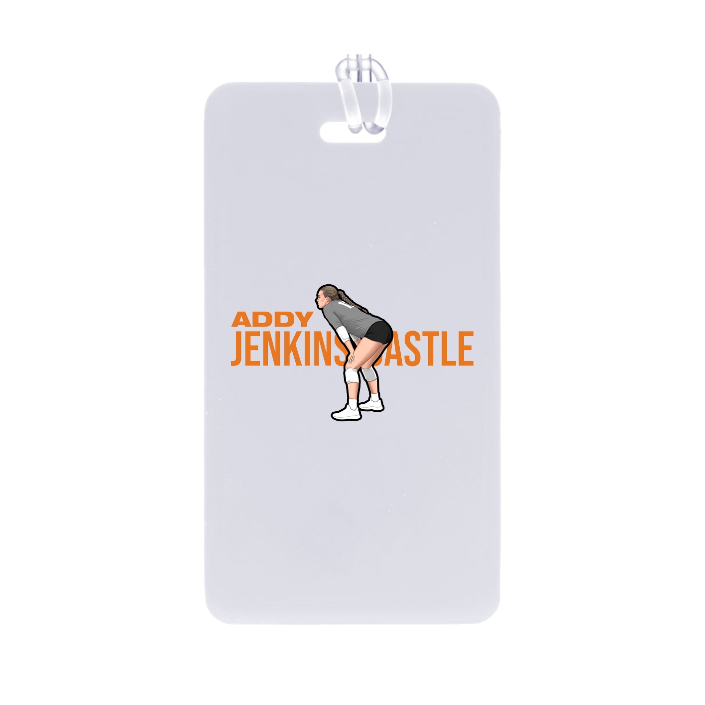 Bag Tag — Player Name in Classic