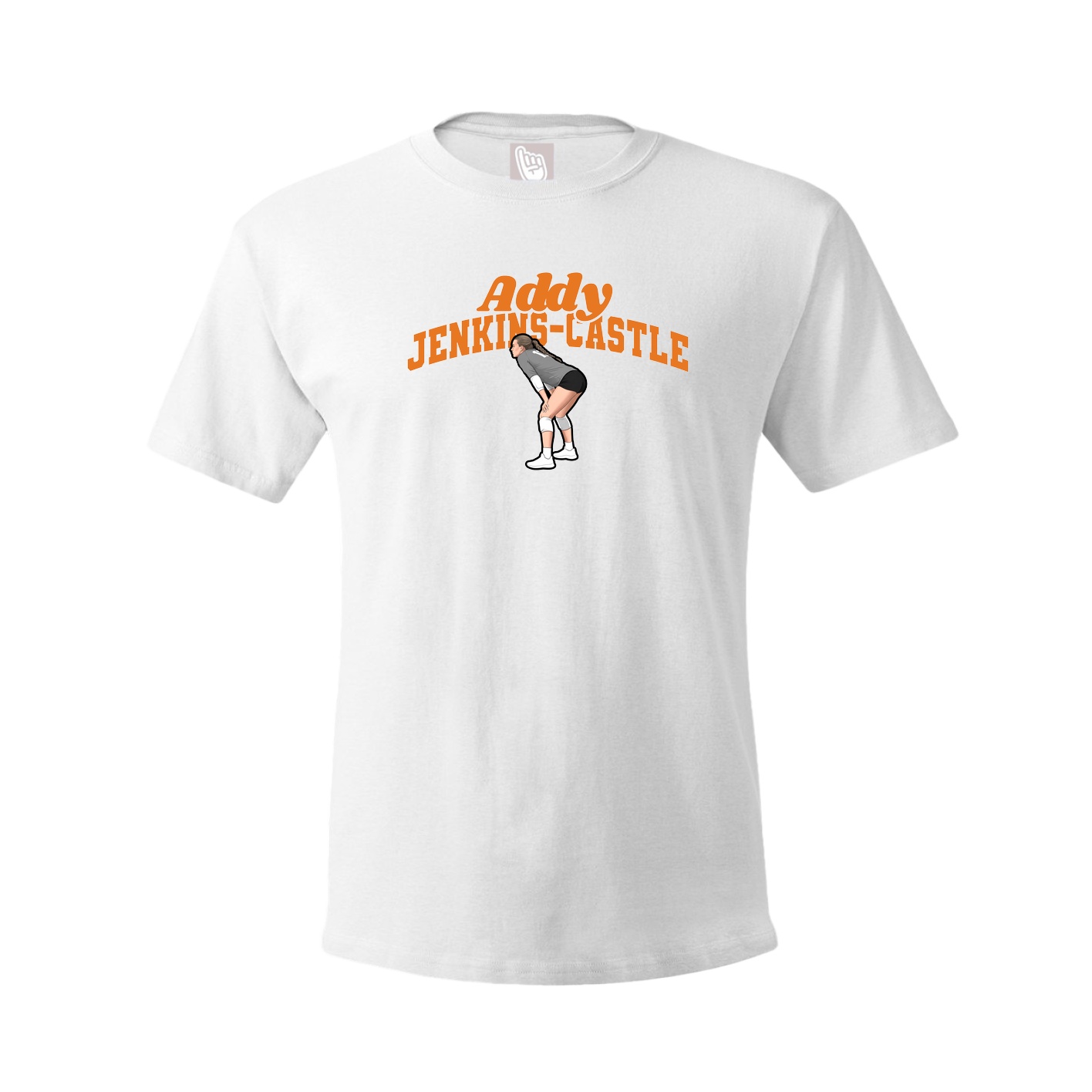 Youth Tee — Signature Arch in White
