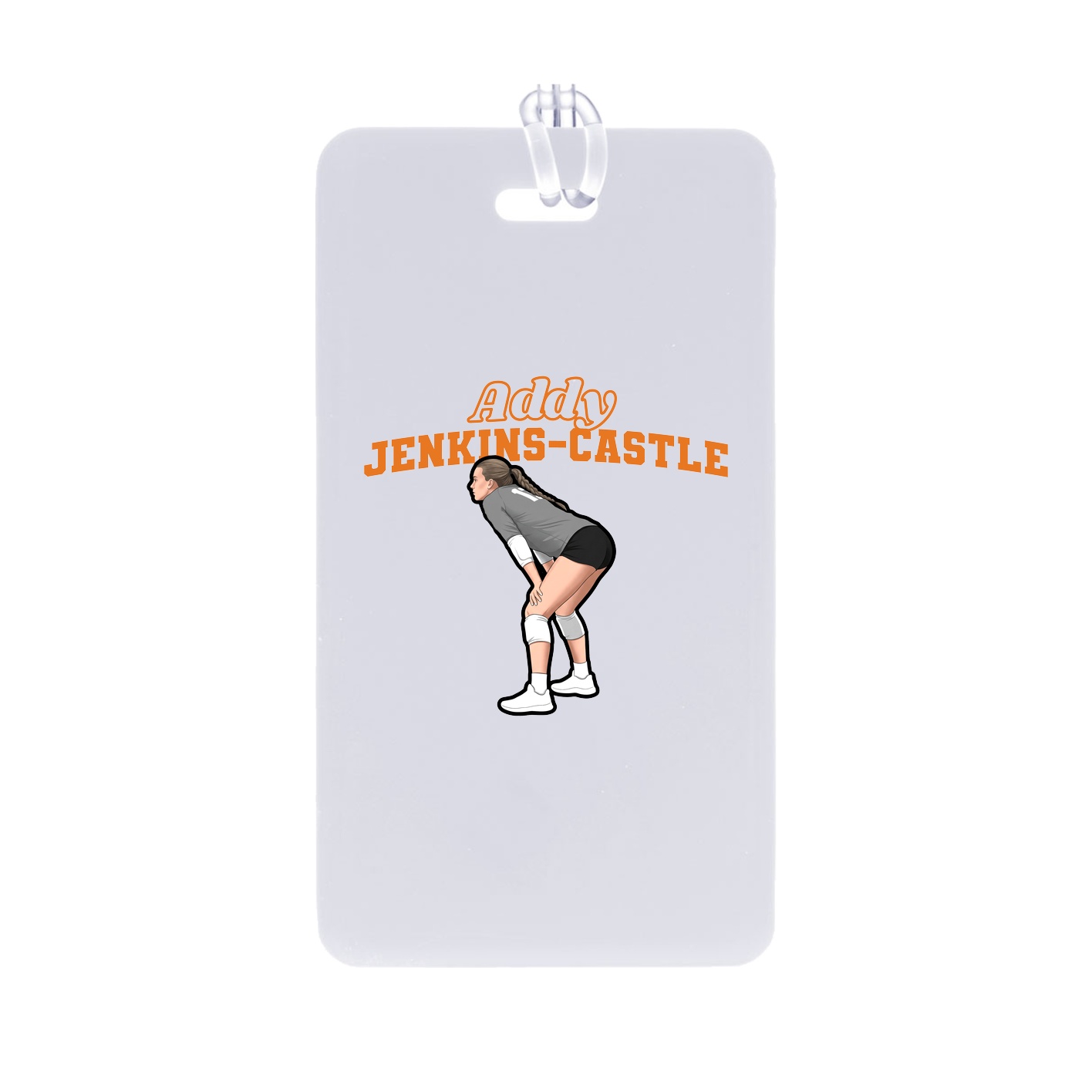 Bag Tag — Name Arch in Classic