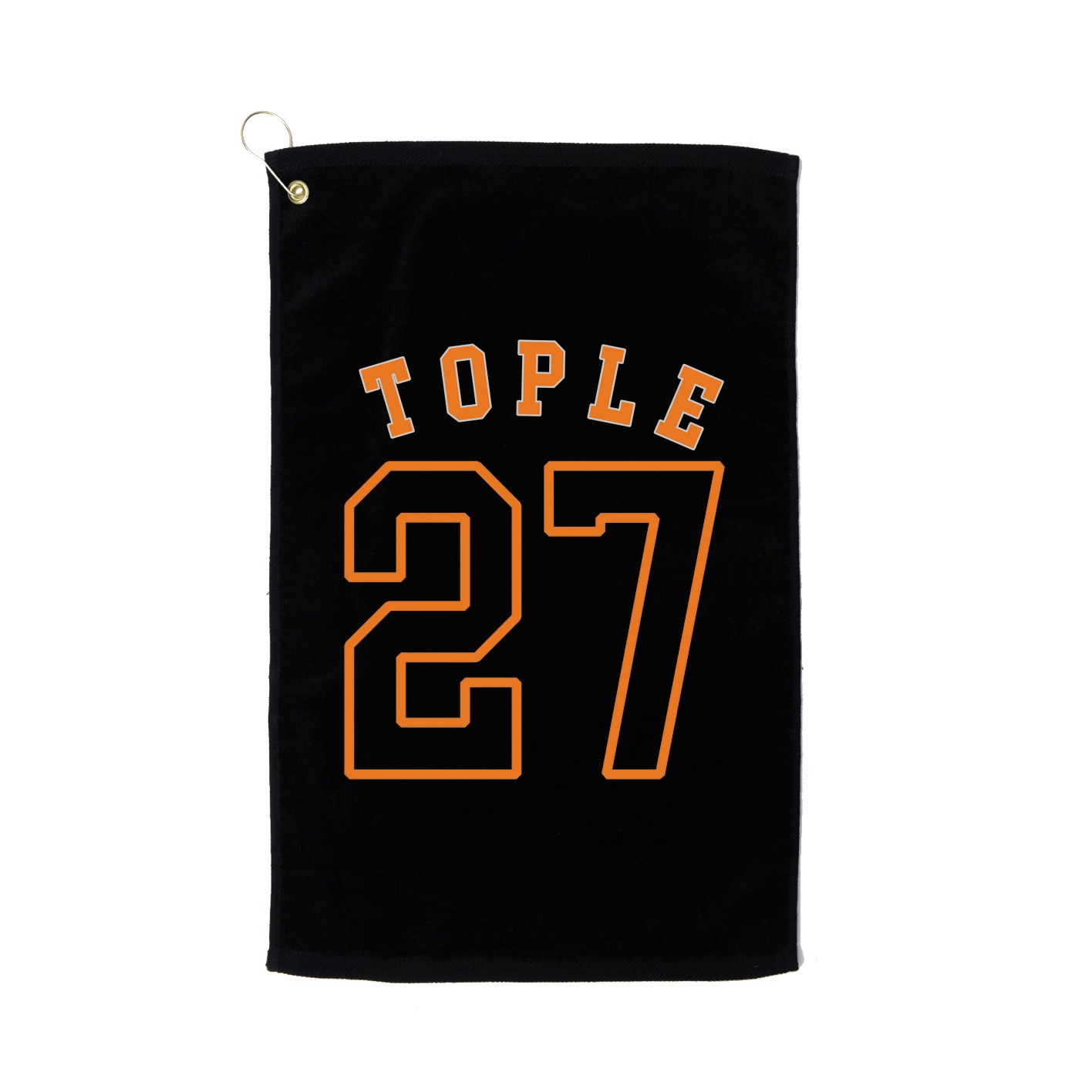 Golf Towel — Shirsey Arch in Black