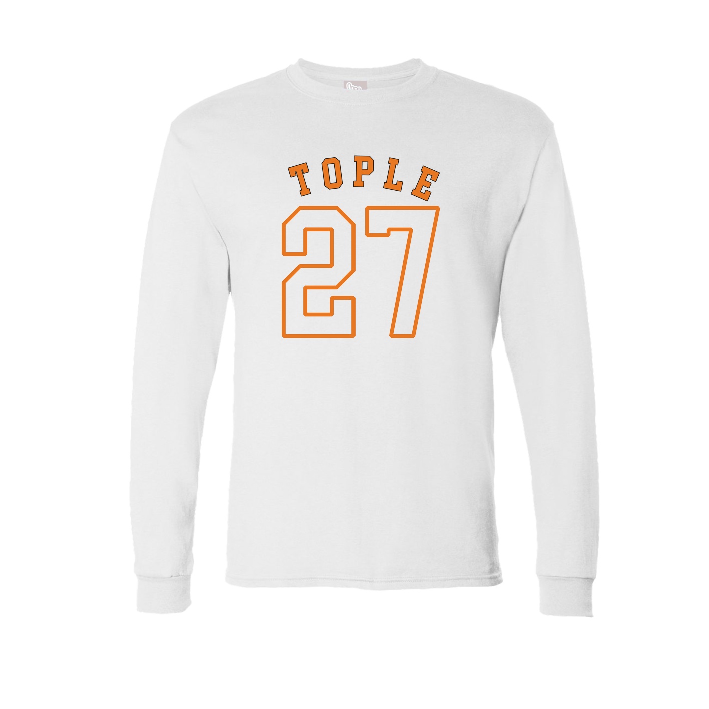 Long Sleeve Tee — Shirsey Arch in White