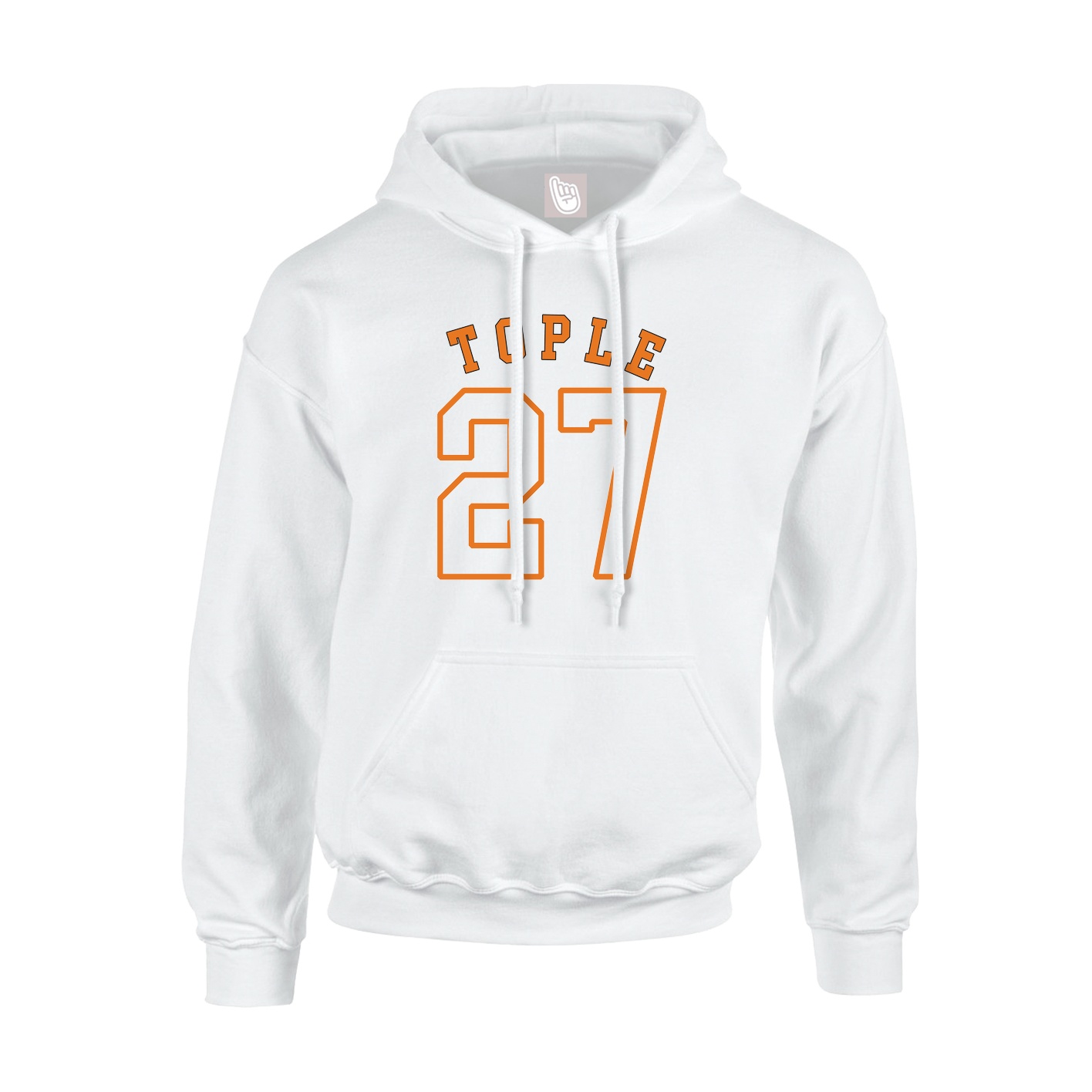 Hoodie — Shirsey Arch in White