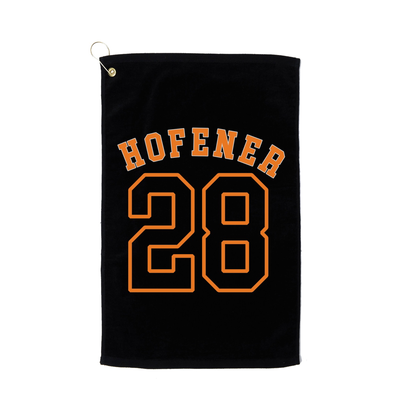 Golf Towel — Shirsey Arch in Black